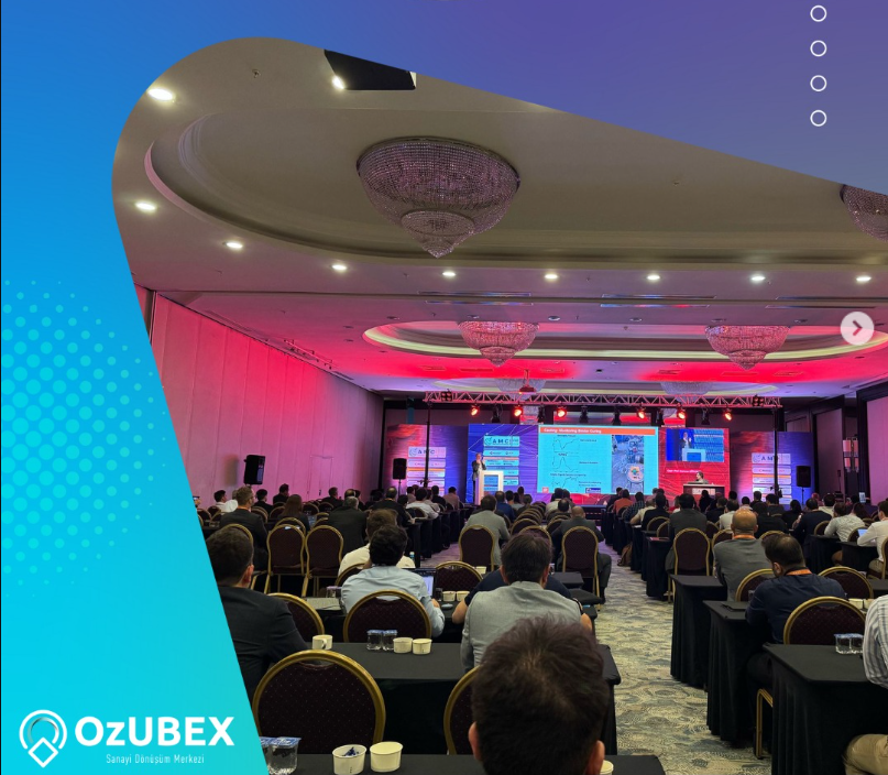OzUBEX took its place at the AMC Türkiye conference, one of the most important gatherings in the field of additive manufacturing in Türkiye.