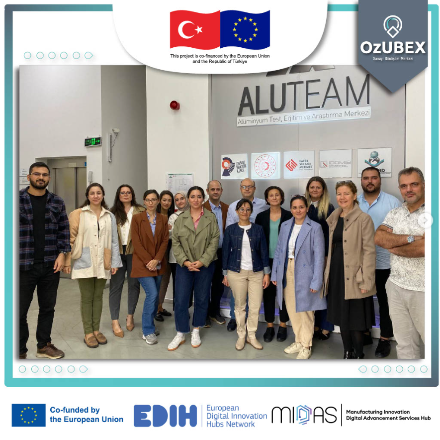 We participated in a valuable meeting hosted by ALUTEAM as part of the EDIH MIDAS project.