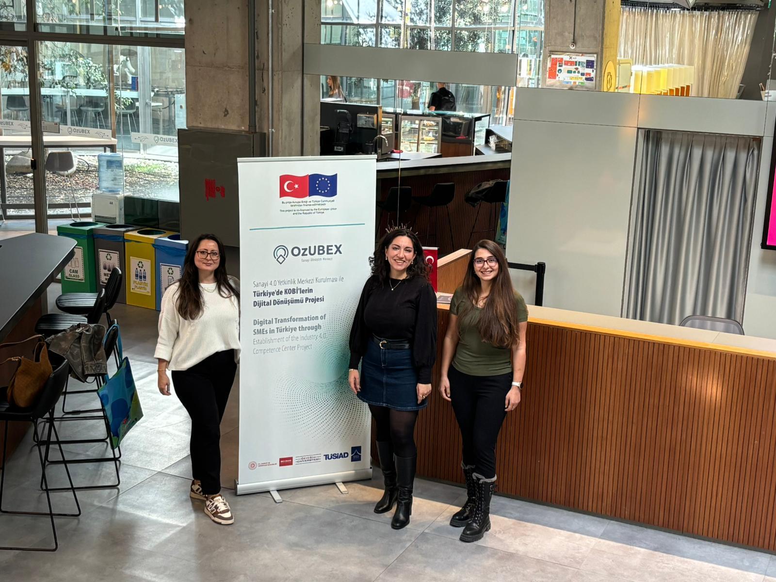 As part of the European Digital Innovation Hubs Network (EDIH) program, we were pleased to host our consortium partner, the İHKİB Digital Transformation Center team, at O