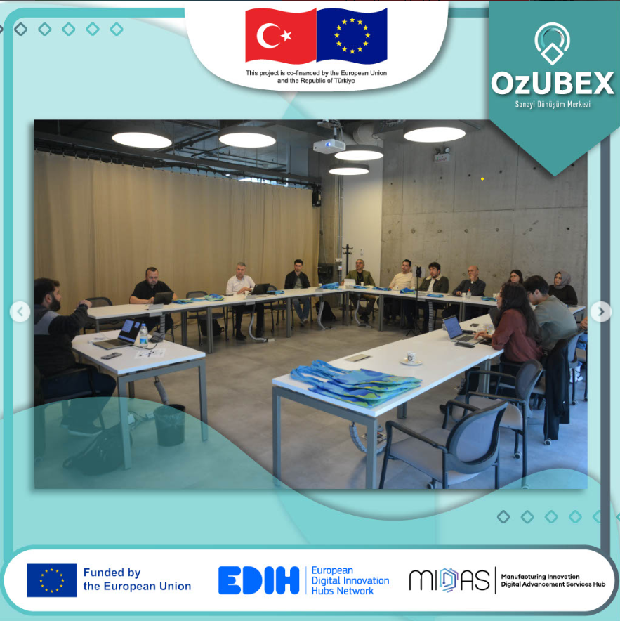 As part of EDIH MIDAS, we launched our training program with Trakya Development Agency, starting with Corlu Chamber of Commerce and Industry.