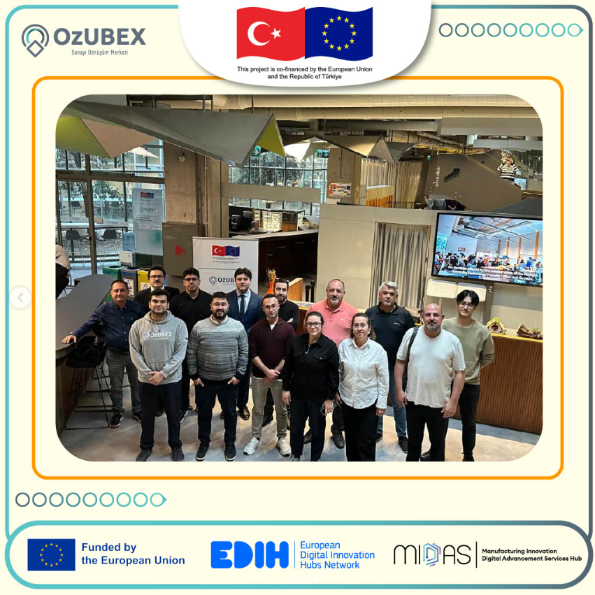 We continue our EDIH MIDAS training program with the Çerkezköy Chamber of Commerce and Industry.