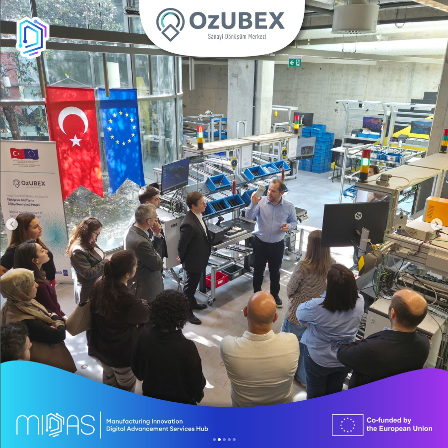We were pleased to host the TÜSİAD R&D Group at the OzUBEX Industry Transformation Center, where R&D activities are actively carried out.