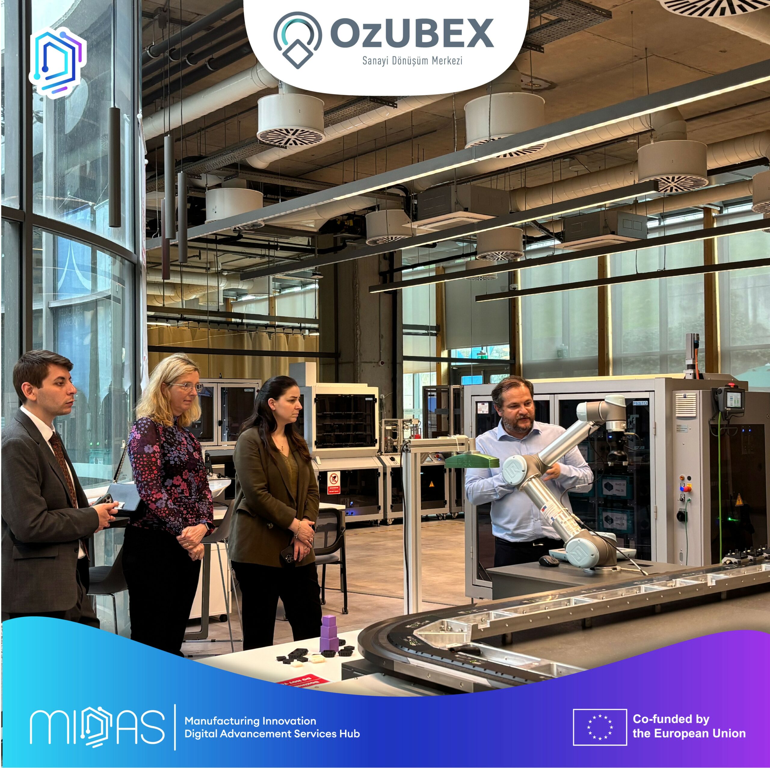 We were pleased to host the Netherlands Consulate General and the Innovation Quarter team, a member of the EDIH network, at the OzUBEX Industry Transformation Center.